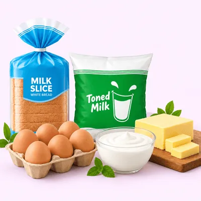Dairy, Bread & Eggs